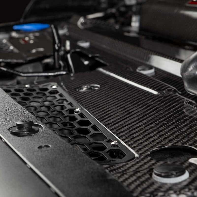 COBB — Cobb 21-23 Ford F-150 Ecoboost 3.5/2.7 Raptor/Tremor/Limited Redline Carbon Fiber Radiator Shroud - view 9