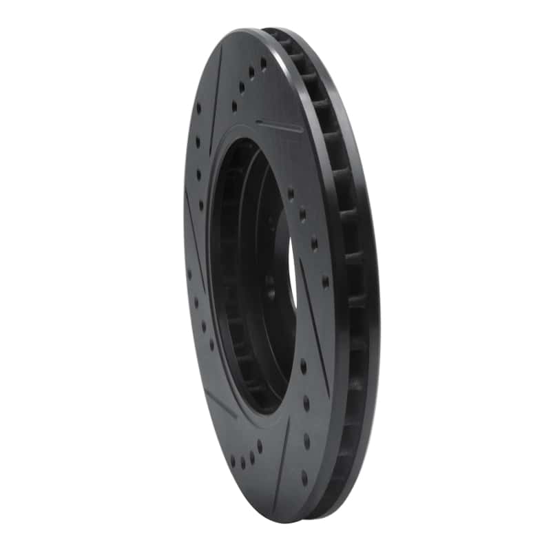 R1 Concepts — R1 84-91 BMW 325ES Front Right Drilled & Slotted Black Brake Rotor
R1 Brake Rotor Drill - view 4