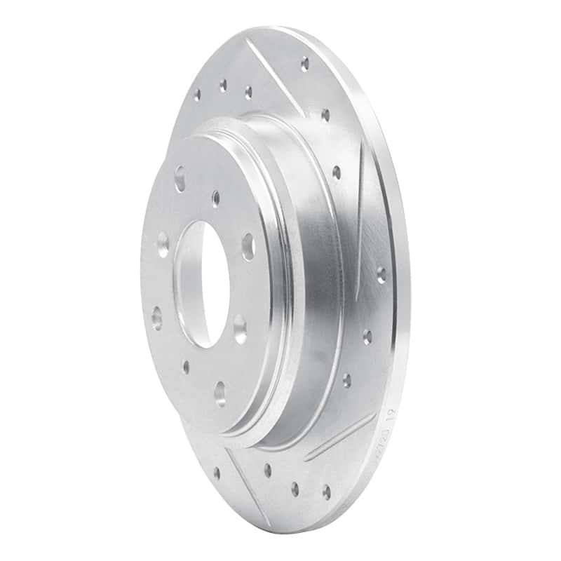 R1 Concepts — R1 86-96 Acura Legend Rear Right Drilled & Slotted Silver Brake Rotor
R1 Brake Rotor Drill - view 2