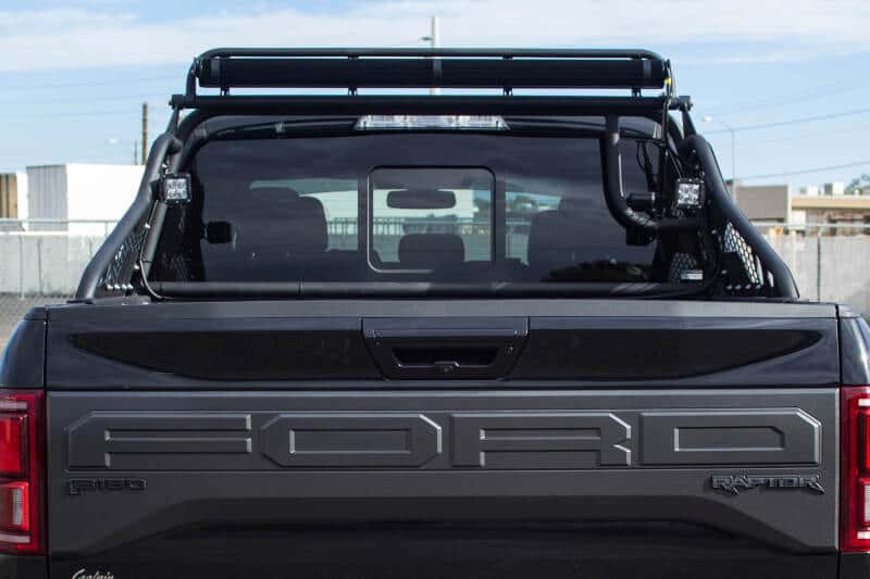 Addictive Desert Designs — Addictive Desert Designs 17-18 Ford F-150 Raptor Race Series Chase Rack w/ 2017 Grill Pattern
TrkCabProt/HeadRk
Chase Rack - view 8