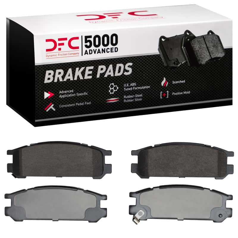 DFC — DFC 90-99 Subaru Impreza Rear 5000 Advanced Ceramic Brake Pads
DFC Brake Pad Set - view 4