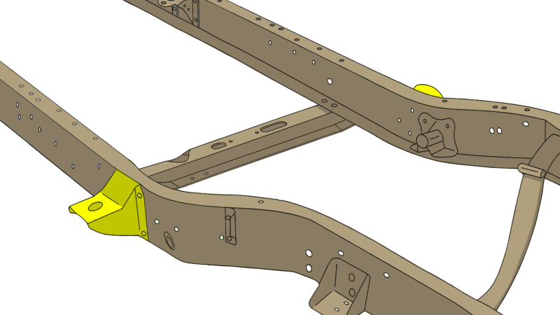 RustBuster — Rustbuster Front Cab Mount - view 2