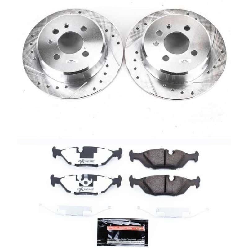 PowerStop — Power Stop 91-92 BMW 318i Rear Z26 Street Warrior Brake Kit - view 1