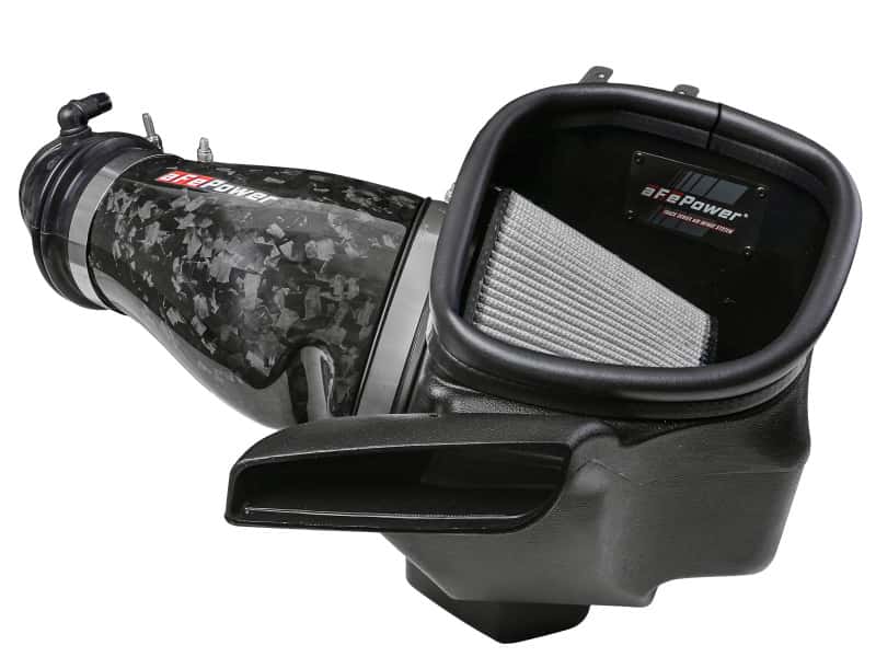 aFe — aFe 2021 Dodge Durango SRT Hellcat Track Series Carbon Fiber Cold Air Intake System w/ Pro DRY S
Track Series Intake  - view 1