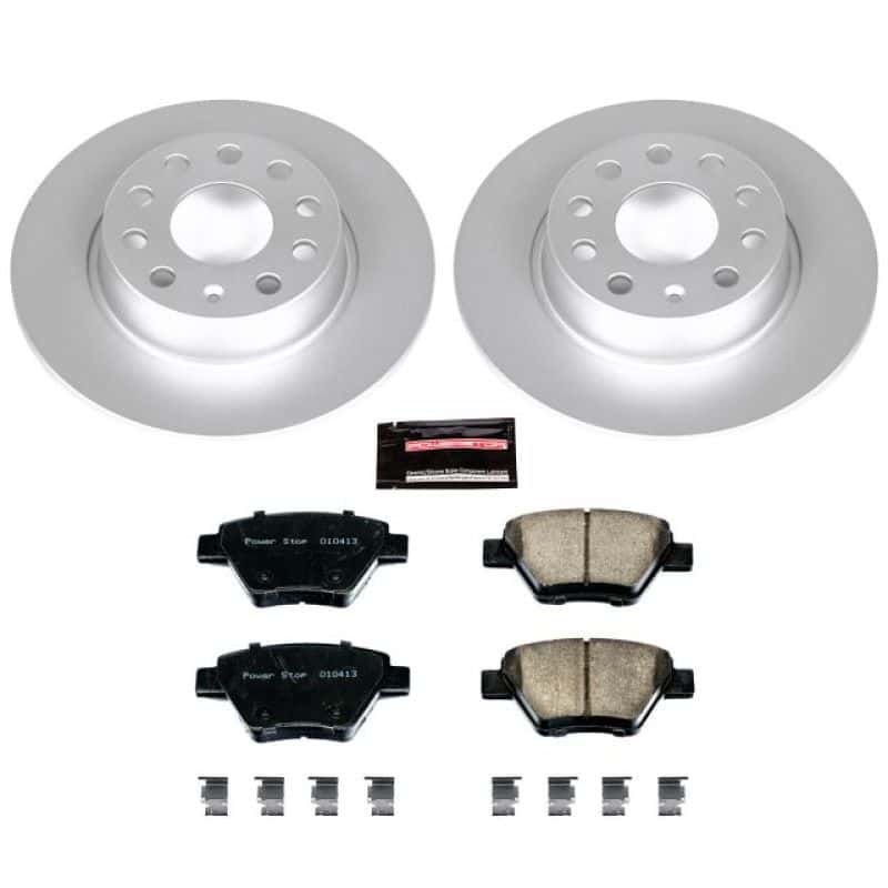 PowerStop — Power Stop 10-12 Audi A3 Rear Z23 Evolution Sport Coated Brake Kit - view 1