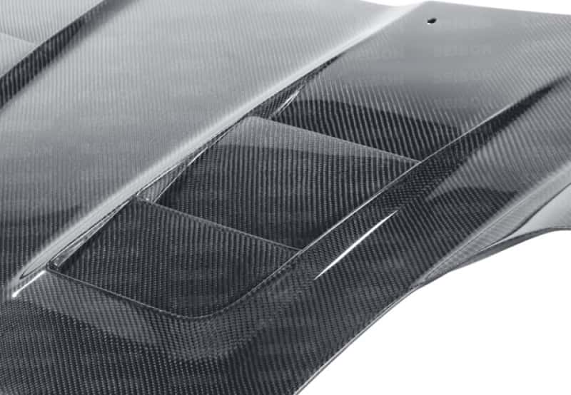 Seibon — Seibon 00-05 Toyota MR-S (ZZW30L) TS-Style Carbon Fiber Hood - view 3
