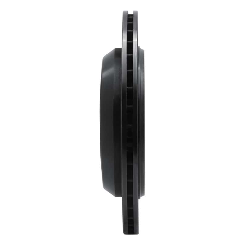 R1 Concepts — R1 06-12 Mercedes-Benz ML350 Rear Left Drilled & Slotted Black Brake Rotor
R1 Brake Rotor Drill - view 3
