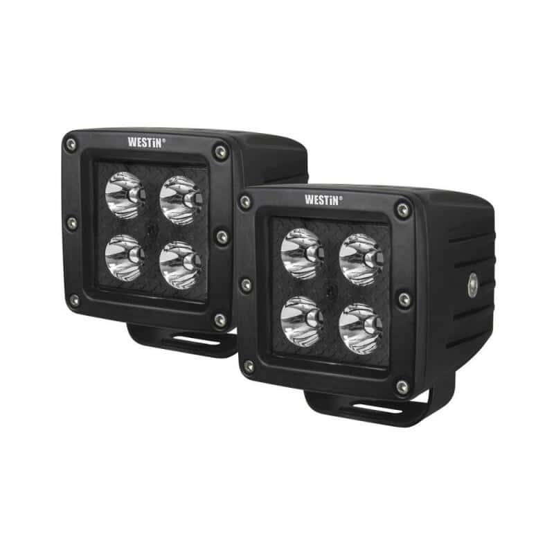 Westin — Westin HyperQ LED Auxiliary Lights 3in x 3in cube 20w Flood - Black
Exterior LED - view 1