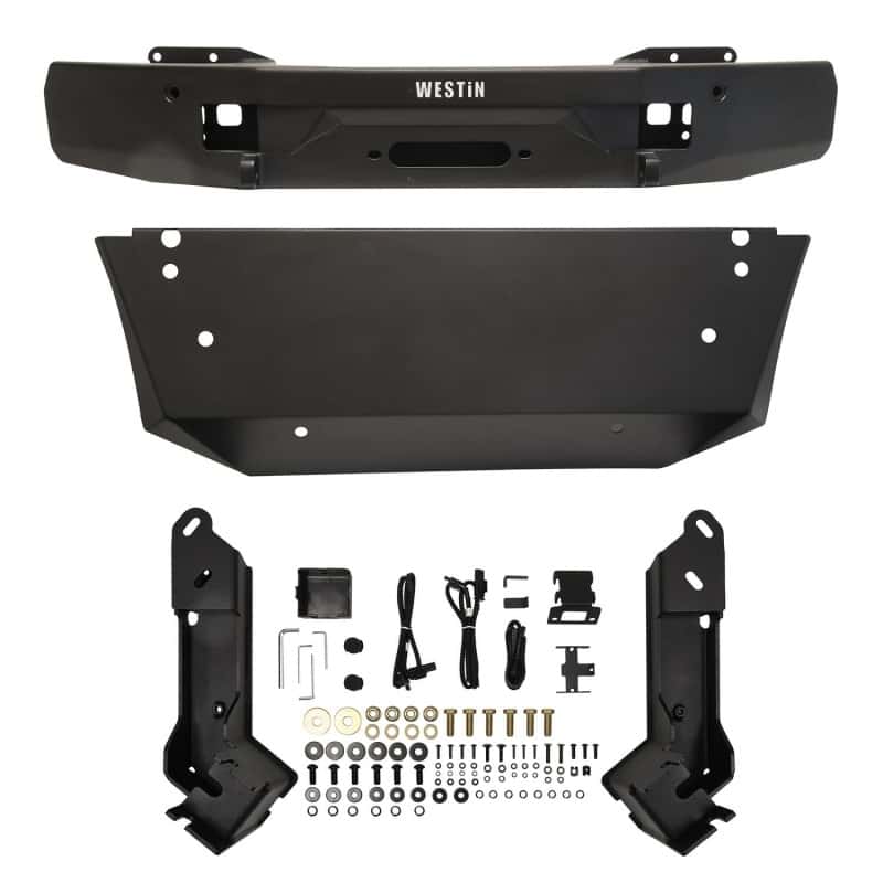 Westin — Westin 19-23 Mercedes-Benz Sprinter Pro-Series Mid Width Front Bumper - Textured Black
Bumper- Front
Bumper-Front - view 11