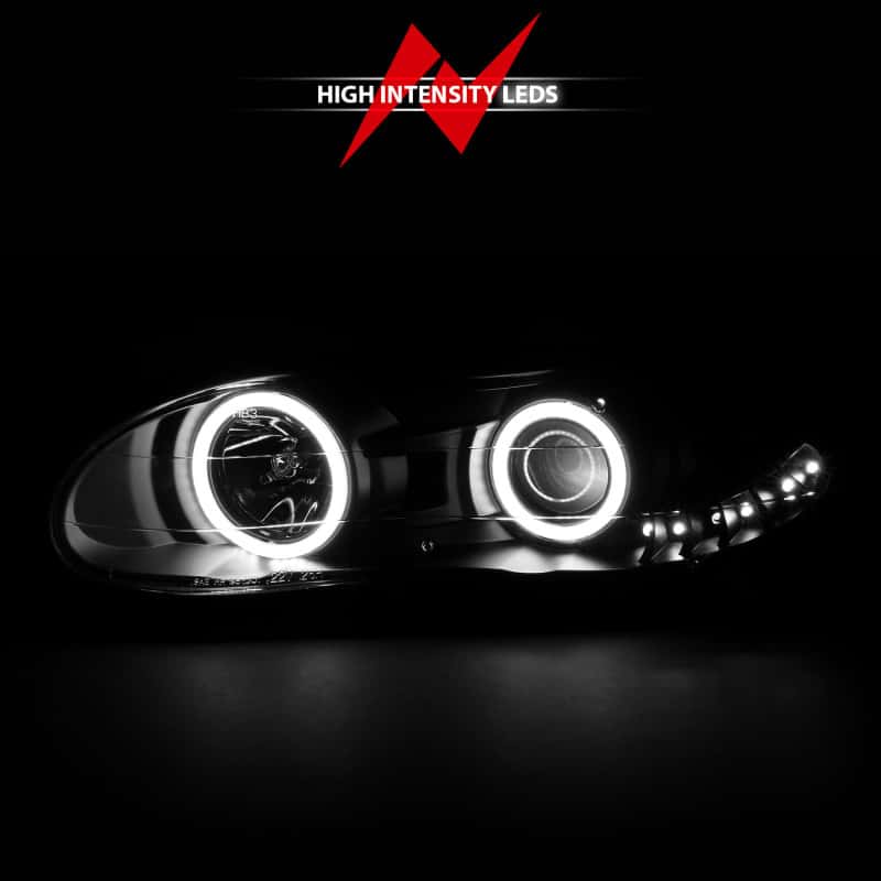 ANZO — ANZO 1998-2002 Chevrolet Camaro Projector Headlights w/ Halo Black
Head Light Set
HdLtSet - view 13