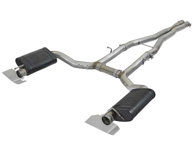 aFe — aFe MACH Force-Xp 304 SS Cat-Back Exhaust 15-16 Dodge Challenger V8-5.7L
Cat-Back Exhaust - view 1