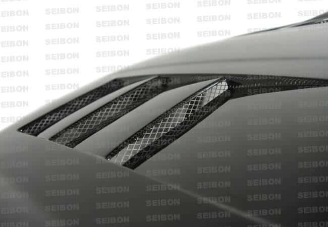 Seibon — Seibon 03-04 Infiniti G35 Sedan TS Carbon Fiber Hood - view 7