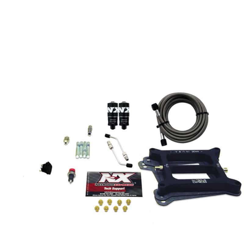 Nitrous Express — Nitrous Express 4150 Hitman 4-BBL Nitrous Kit (100-200HP) w/o Bottle
Injection System Kit
N2OSys - view 2