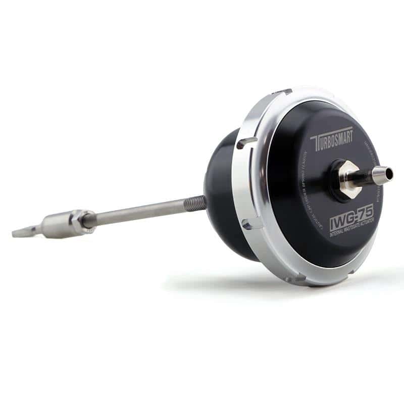 Turbosmart — Turbosmart IWG75 2.3L EcoBoost Ford Mustang 12 PSI Black Internal Wastegate Actuator
Wastegate - view 1