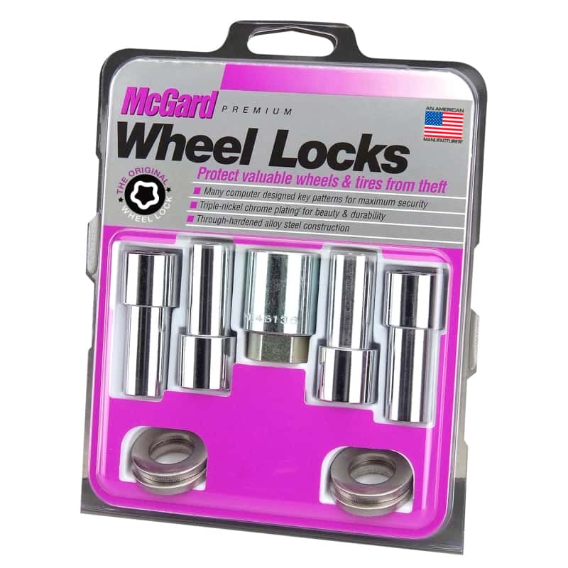 McGard — McGard Wheel Lock Nut Set - 4pk. (X-Long Shank) 1/2-20 / 13/16 Hex / 2.165in. Length - Chrome - view 5