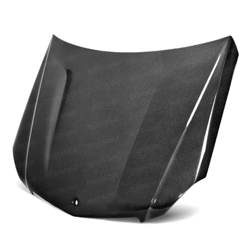 Seibon — Seibon 12-14 Mercedes Benz C63 OEM Carbon Fiber Hood - view 6