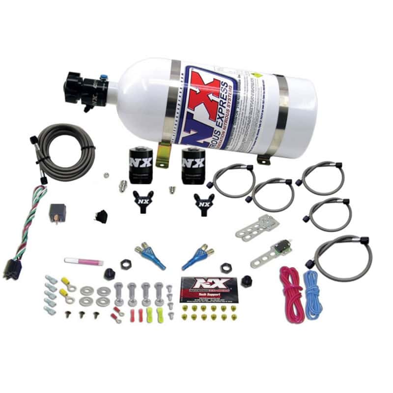 Nitrous Express — Nitrous Express BMW EFI All Dual Nozzle Nitrous Kit (50-300 HP) w/10lb Bottle
Injection System Kit
N2OSys - view 1