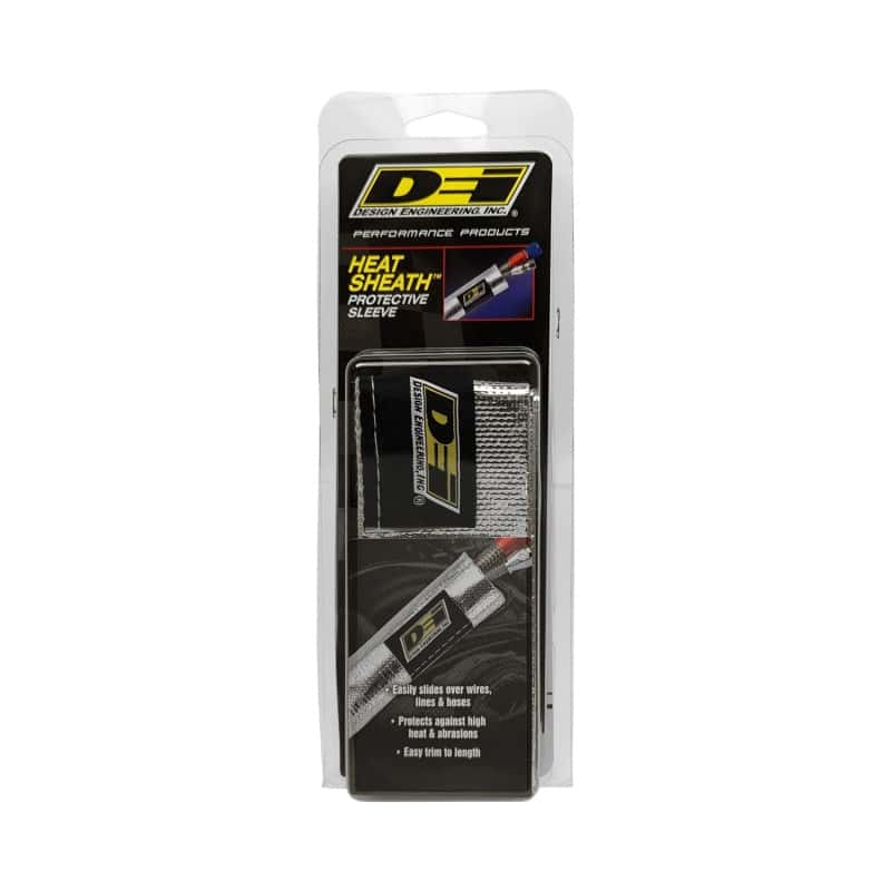 DEI — DEI Heat Sheath 1in x 3ft - Aluminized Sleeving - Sewn Edge
Heat Shield Sleeve - view 4