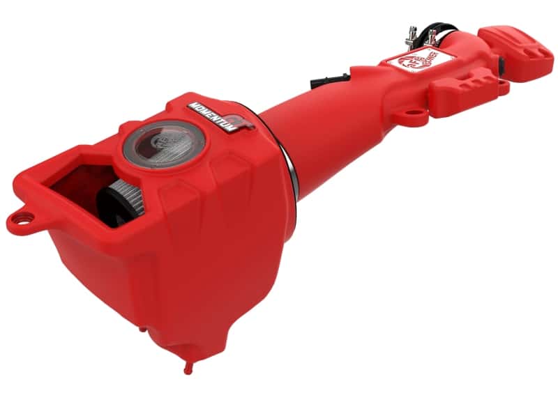aFe — aFe Momentum GT Pro DRY S Cold Air Intake System 2018+ Jeep Wrangler (JL) V6 3.6L (Red Edition)
Momentum GT Intake - view 1