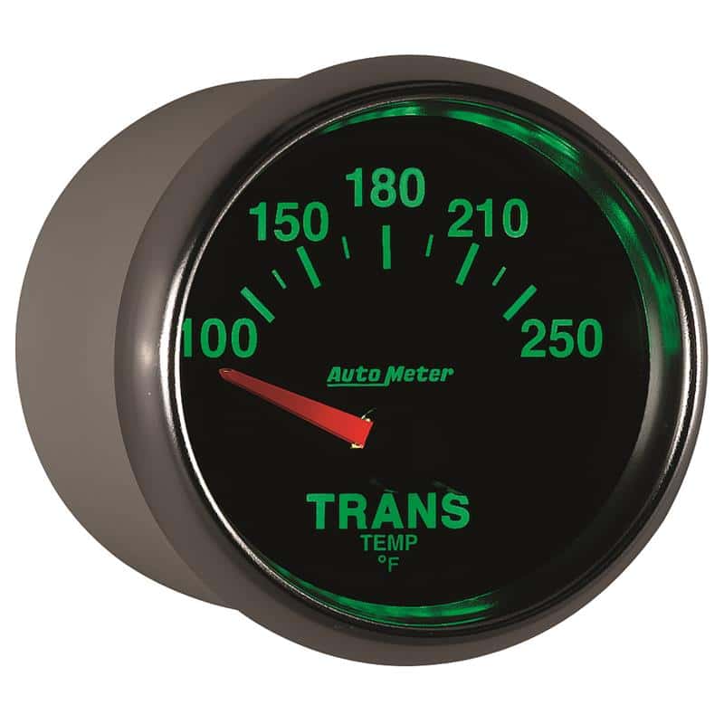 AutoMeter — Autometer GS 52mm 100-250 Degree F Short Sweep Electronic Transmission Temperature Gauge
2-1/16" TRANS TEMP, - view 7