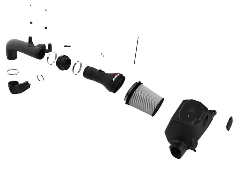 aFe — aFe 23-24 GMC Canyon L4 2.7L (t) Momentum GT Cold Air Intake System w/ Pro DRY S Filter
Momentum GT Intake - view 2