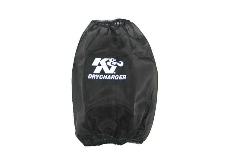 K&N Engineering — K&N Black Drycharger Round Tapered Custom Air Filter Wrap - view 4