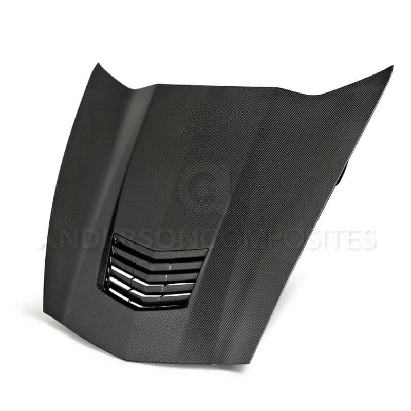 Anderson Composites — Anderson Composites 14+ Chevrolet Corvette C7 Stingray Type-OE Hood - view 2
