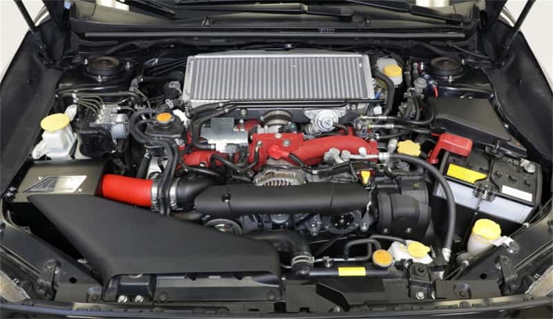 AEM Induction — AEM 2018 Subaru WRX STI 2.5L H4 F/I Cold Air Intake System - Wrinkle Red
Cold Air Intake Syst
AEM Cold Air Intake - view 4