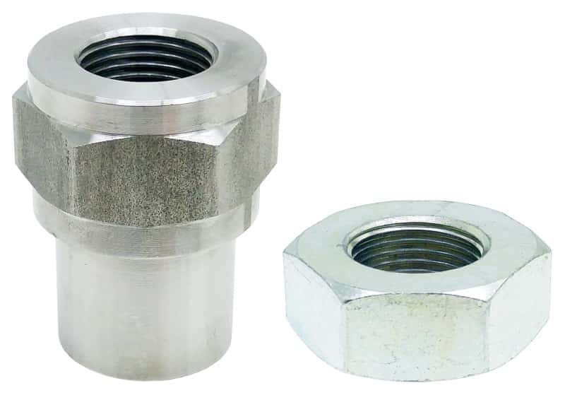 RockJock — RockJock Threaded Bung With Jam Nut 3/4in-16 RH Thread Set
Adapter Fitting Bung - view 1