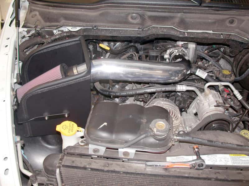 K&N Engineering — K&N 03-08 Dodge Ram V8-5.7L High Flow Performance Kit
Performance Air Inta
Air Intake System - view 4