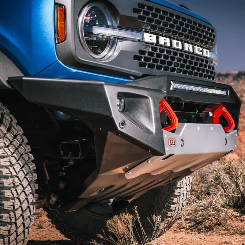 ARB — ARB 2021 Ford Bronco Front Bumper Wide Body - Non-Winch (Fit Kit NOT Included)
Non-Winch Bumper - view 5