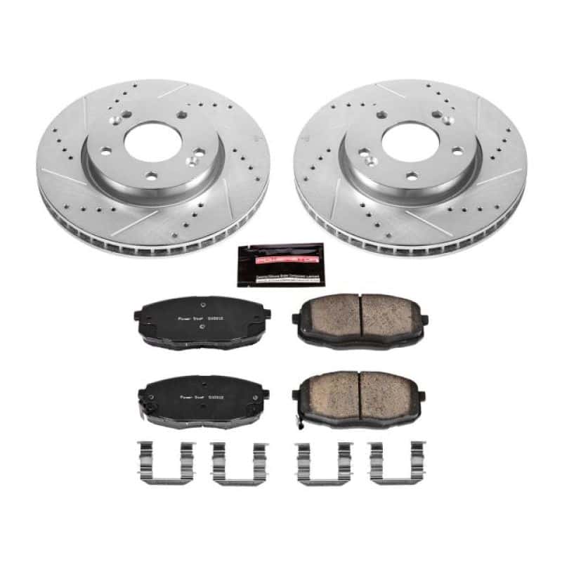 PowerStop — Power Stop 10-13 Kia Forte Front Z23 Evolution Sport Brake Kit - view 1