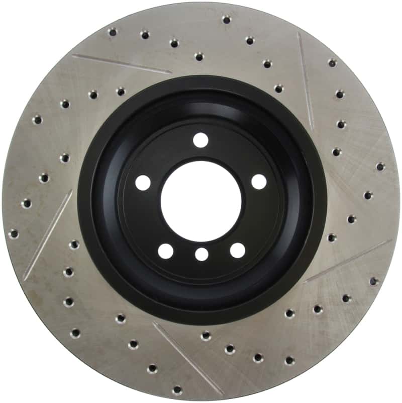 Stoptech — StopTech 07-09 BMW 335 (E90/E92/E93) Slotted & Drilled Right Front Rotor
Slot/Drill Rotor - view 5