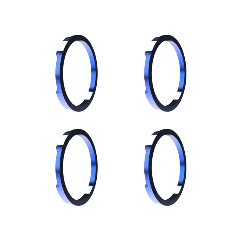 KC HiLiTES — KC HiLiTES FLEX ERA LED Light Bar Bezel Kit for 10in. Segments - Blue - view 6