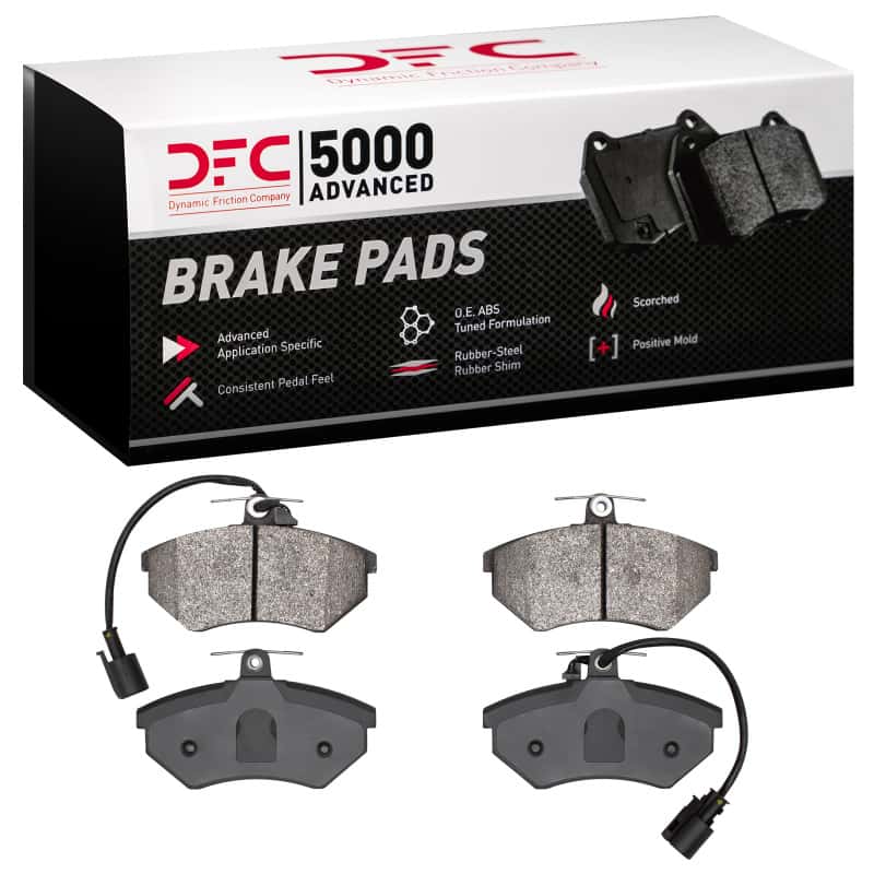 DFC — DFC 94-95 Volkswagen Golf Front 5000 Advanced Semi Metallic Brake Pads
DFC Brake Pad Set - view 4