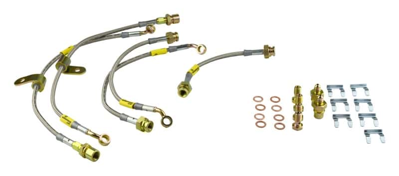Goodridge — Goodridge 09-12 Cadillac CTS-V (All CTS-V w/ Brembo Brakes) Stainless Steel Brake Line Kit
Brake Hose Kit - view 1