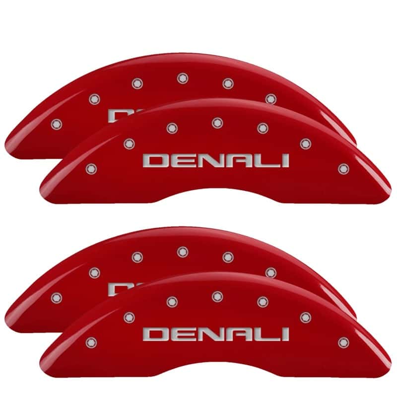 MGP — MGP 4 Caliper Covers Engraved Front & Rear Red Finish Silver Characters for 20-22 GMC Sierra 2500HD
Caliper Covers - view 1