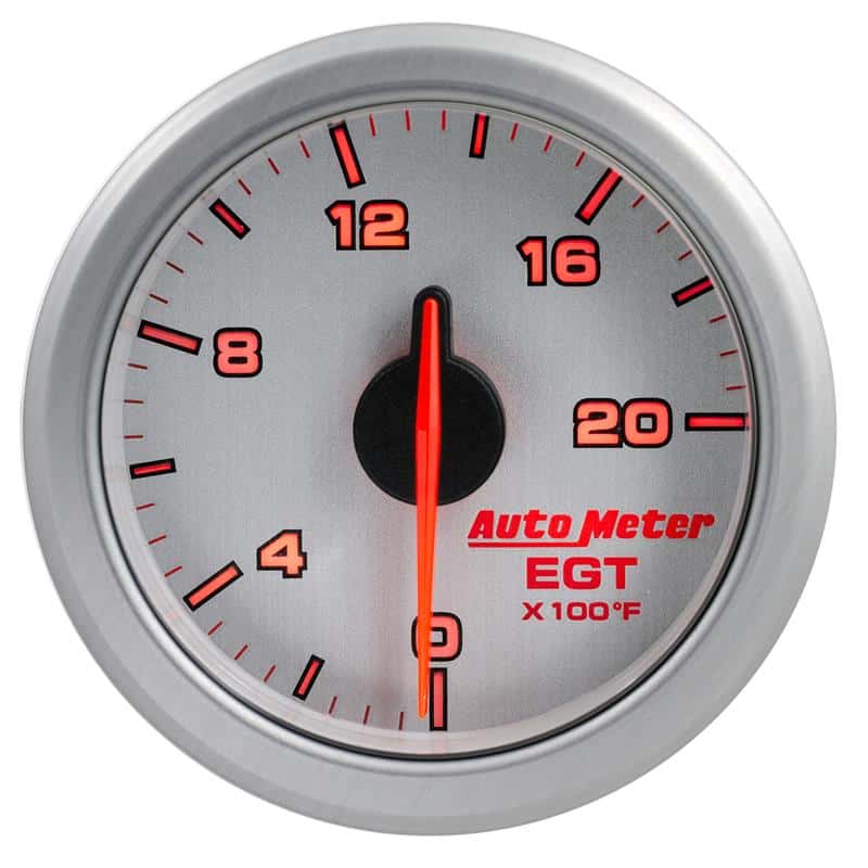 AutoMeter — Autometer Airdrive 2-1/16in EGT Gauge 0-2000 Degrees F - Silver
GA 2" EGT ARDRV SLVR - view 3
