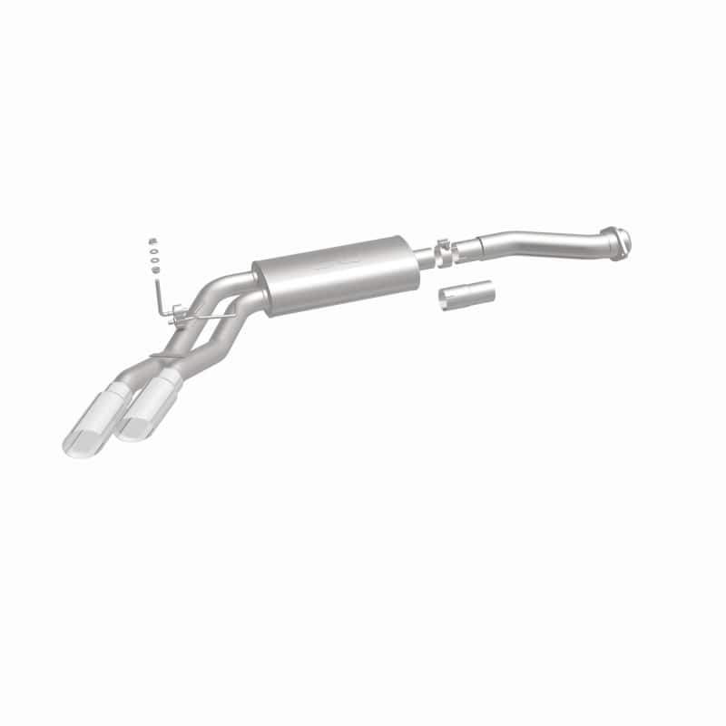 Magnaflow — MagnaFlow 11-13 Ford F-150 Pickup Dual Same Side Before P/S Rear Tire Stainless CatBack Perf Exhaust
Cat-Back - view 5