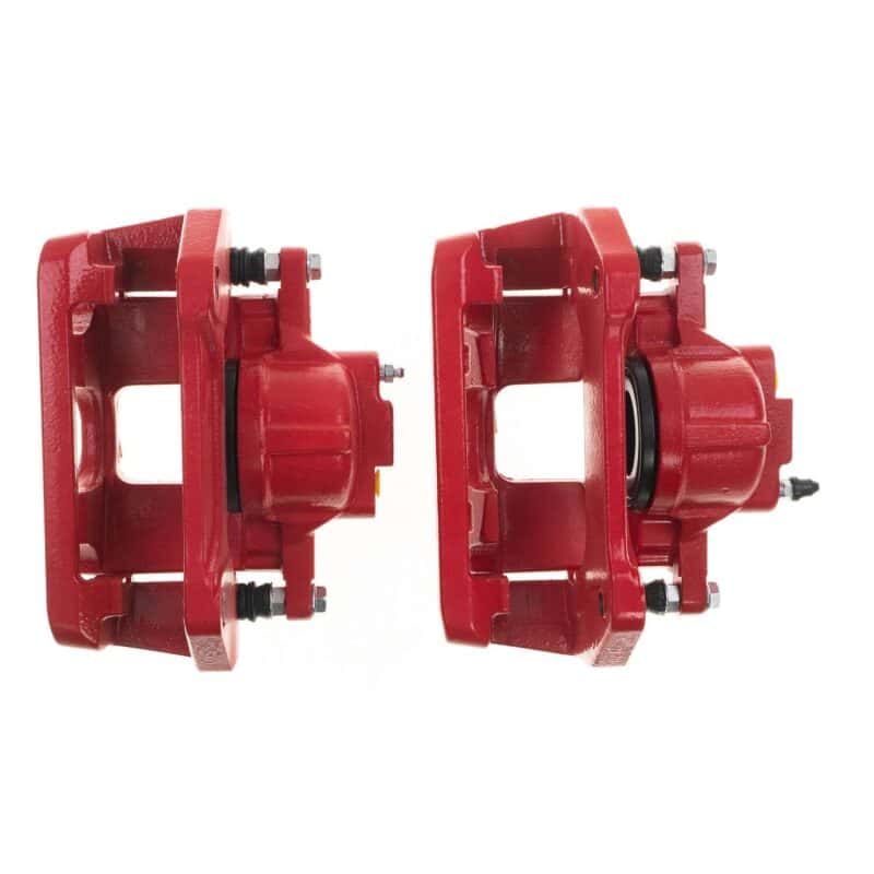 PowerStop — Power Stop 07-18 Jeep Wrangler JK Front Red Caliper Pair w/Bracket
Caliper Set - view 5