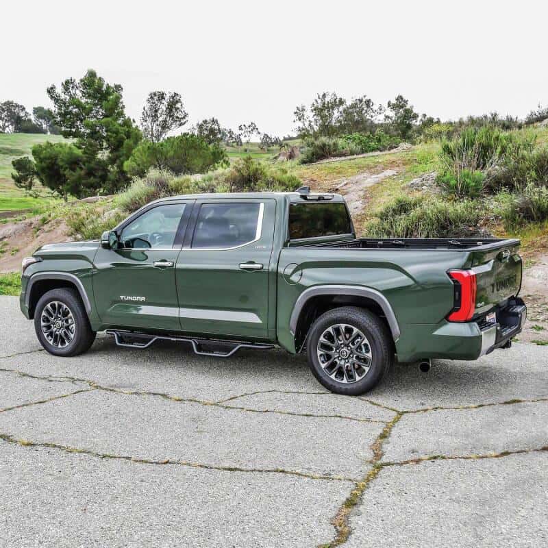 Westin — Westin 2022+ Toyota Tundra Crew Max Outlaw Nerf Step Bars - Textured Black
Nerf Drop Step Bars - view 9