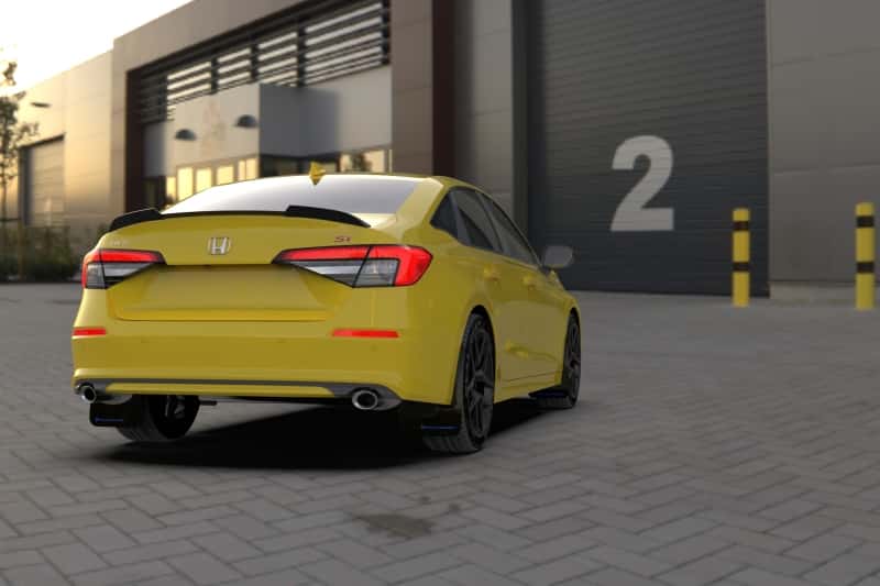 Rally Armor — Rally Armor 22-26 Honda Civic/Civic Si/Sport Black UR Mud Flap w/Red Logo
Mud Flap - view 6