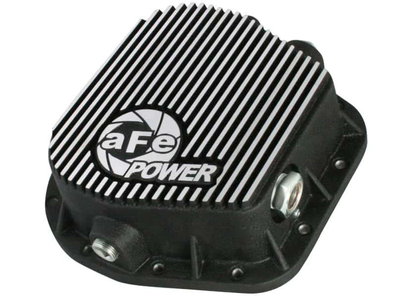 aFe — aFe Power Rear Differential Cover (Machined) 12 Bolt 9.75in 11-13 Ford F-150 EcoBoost V6 3.5L (TT)
Differential Cover - view 1