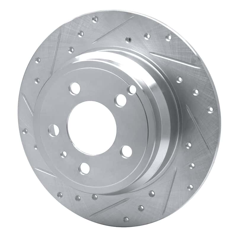 R1 Concepts — R1 96-04 Volvo 850 Rear Left Drilled & Slotted Silver Brake Rotor
R1 Brake Rotor Drill - view 2