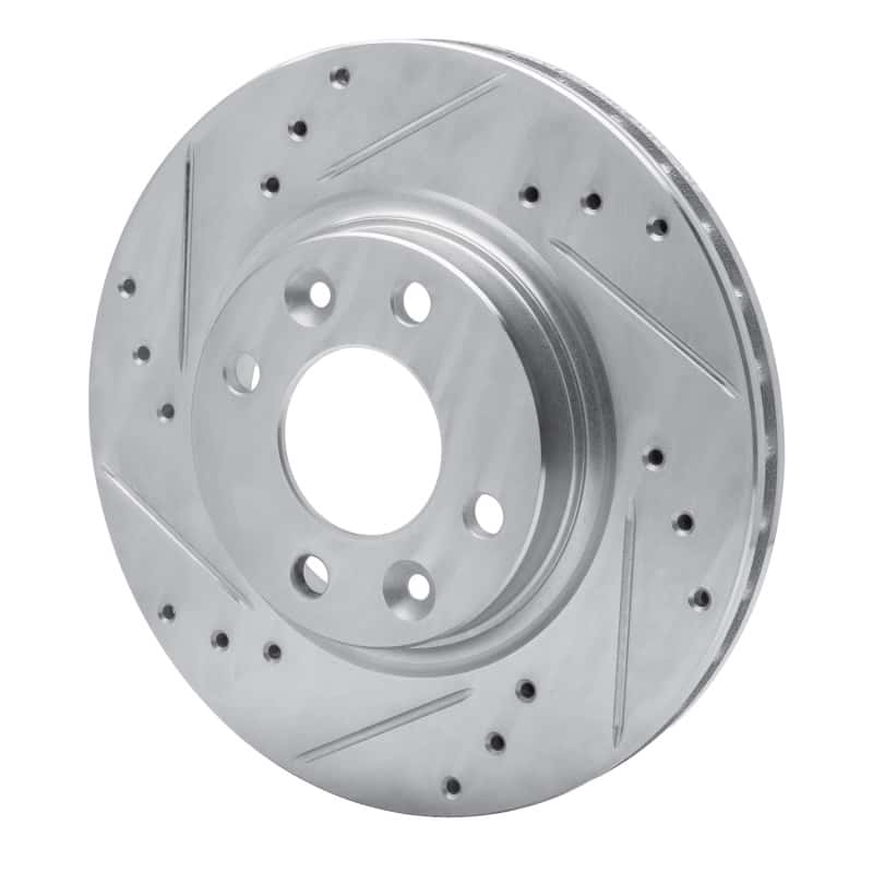 R1 Concepts — R1 15-19 Renault Logan (Mexico) Front Left Drilled & Slotted Silver Brake Rotor
R1 Brake Rotor Drill - view 2