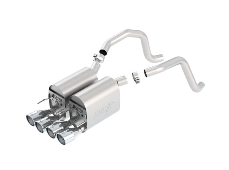 Borla — Borla 05-08 Corvette Coupe/Conv 6.0L/6.2L 8cyl AT/MT 6spd S-Type II SS Exhaust (rear section only)
Axle-Back System
ExhstSysKt - view 4