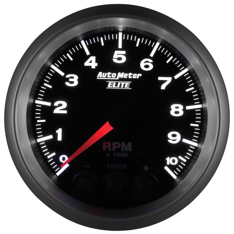 AutoMeter — Autometer Street Progressive Shift Light 85.7mm Tachometer 0-10,000 RPM
3.4" TACH 10KRPM ELI - view 10