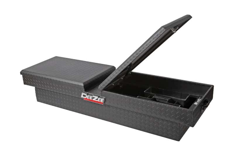 Dee Zee — Dee Zee Universal Tool Box - Red Crossover - Double Black BT
ToolBxTrkBedRTR - view 5