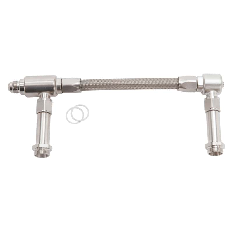 Russell — Russell Performance -8 AN to -8 AN ProFlex Holley 4150 Dual Inlet Carb Kit (Endura) (w Fuel Filter)
Carburetor Fuel Line - view 2