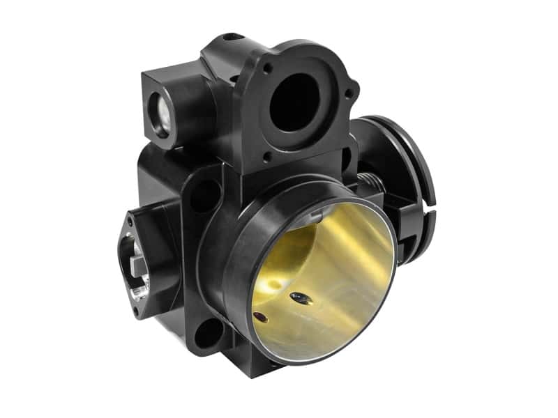 Skunk2 Racing — Skunk2 Pro Series Mitsubishi EVO VII/VIII/IX 68mm Billet Throttle Body (Black Series) (Race Only)
TBdyAssy - view 3